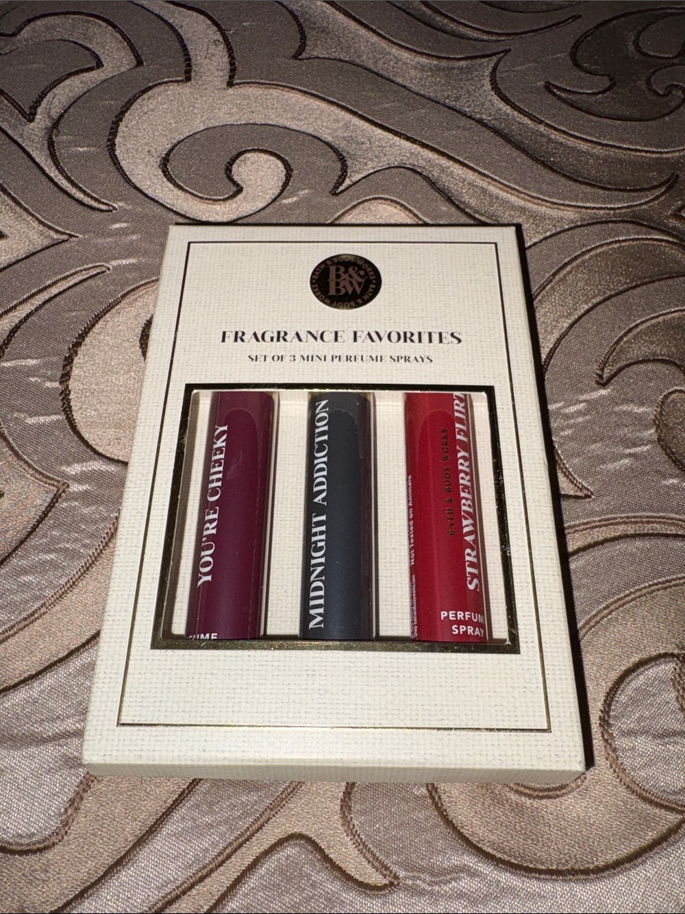 Bath & Body Works Everyday Luxuries 3-Piece Mini Perfume Spray Gift Set New
